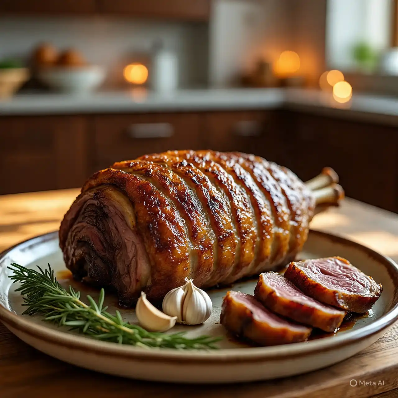 لحم خروف مشوي